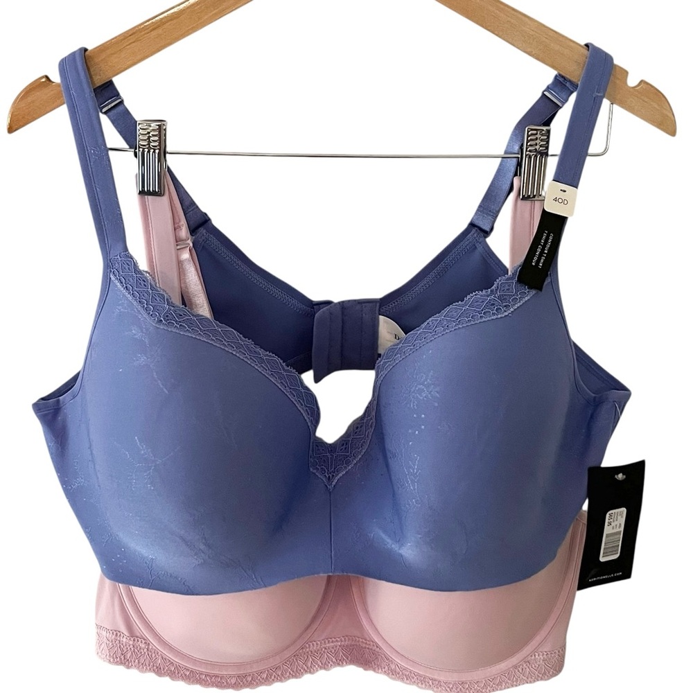 Penningtons NWT Deesse Addition Elle Bra 40D Underwire Set of 2